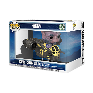 Funko Pop! Television Star Wars Zeb Orrelios In The Razor Crest 838