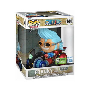 Funko Pop! Rides One Piece Franky With Black Rhino FR-U 4 144 Exclusivo