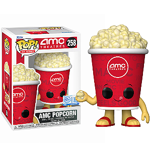 Funko Pop! AD Icons AMC Theatres AMC Popcorn 258 Exclusivo