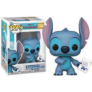 Funko Pop! Disney Lilo & Stitch With Mood Chart 1744