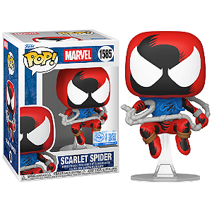 Funko Pop! Marvel Homem Aranha Scarlet Spider 1585 Exclusivo