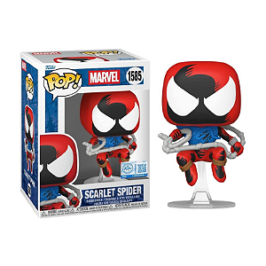 Funko Pop! Marvel Homem Aranha Scarlet Spider 1585 Exclusivo