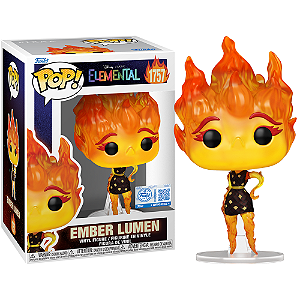 Funko Pop! Disney Elementos Ember Lumen 1757 Exclusivo Diamond