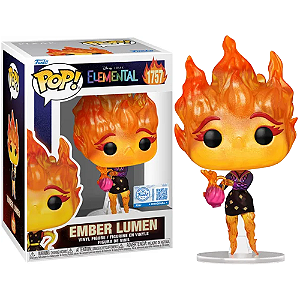 Funko Pop! Disney Elementos Ember Lumen 1757 Exclusivo Diamond