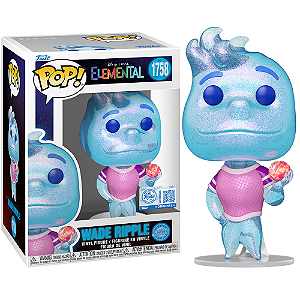 Funko Pop! Disney Elementos Wade Ripple 1758 Exclusivo Diamond