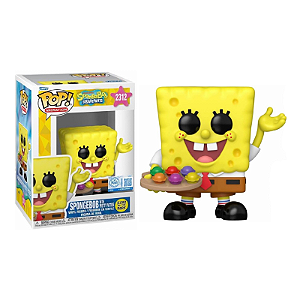 Funko Pop! Animation Bob Esponja SpongeBob With Pretty Patties 2312 Exclusivo Glow