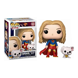 Funko Pop! Dc Comics Supergirl With Puppy Krypto 633