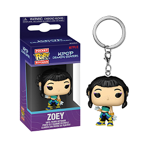 Funko Pop! Keychain Chaveiro Netflix K-Pop Demon Hunters Zoey