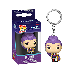 Funko Pop! Keychain Chaveiro Netflix K-Pop Demon Hunters Rumi