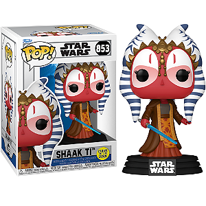 Funko Pop! Television Star Wars Shaak Ti 853 Exclusivo Glow