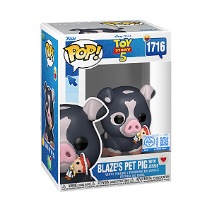 Funko Pop! Disney Toy Story 5 Blaze's Pet Pig With Jessie 1716