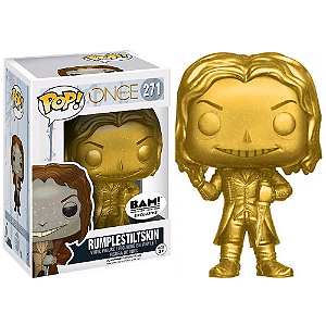 Funko Pop! Television Once Upon A Time Rumplestiltskin 271 Exclusivo Gold