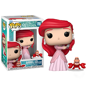 Funko Pop! Disney A Pequena Sereia Ariel With Sebastian 1755