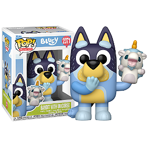 Funko Pop! Animation Bluey Bandit With Unicorse 2371