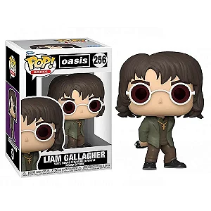 Funko Pop! Rocks Oasis Liam Gallagher 256 * DEFEITO COLA NO ROSTO