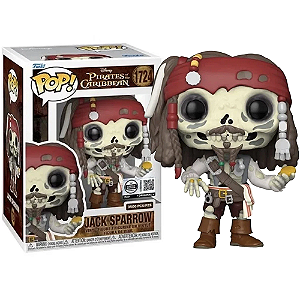 Funko Pop! Disney Piratas Do Caribe Jack Sparrow 1724 Exclusivo 3500 Pcs