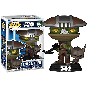Funko Pop! Television Star Wars Embo & Keibu 842