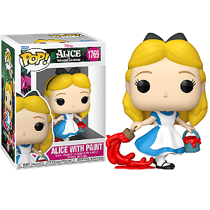 Funko Pop! Disney Alice no Pais das Maravilhas Alice With Paint 1769