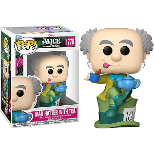 Funko Pop! Disney Alice no Pais das Maravilhas Mad Hatter With Tea 1770