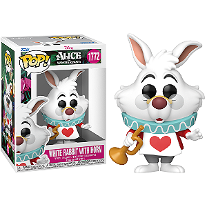 Funko Pop! Disney Alice no Pais das Maravilhas White Rabbit With Horn 1772