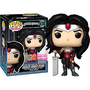 Funko Pop! Dc Comics Mulher Maravilha Absolute Wonder Woman 630 Exclusivo 1000 Pcs