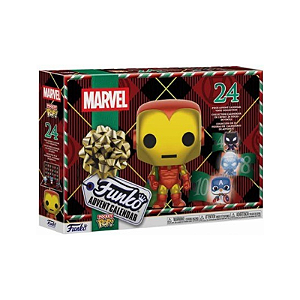Funko Pocket Pop! Calendario Advento Especial Natal Marvel 24 Pcs