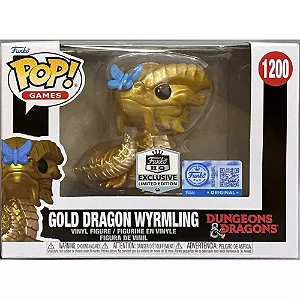 Funko Pop! Games Dungeons & Dragons Gold Dragon Wyrmling 1200 Exclusivo