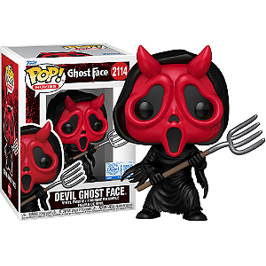 Funko Pop! Filme Terror Panico Devil Ghost Face 2114 Exclusivo