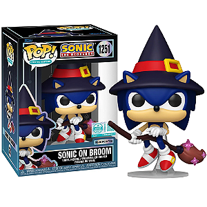 Funko Pop! Limited Edition Sonic The Hedgehog Sonic On Broom 1251 Exclusivo 9500 Pcs