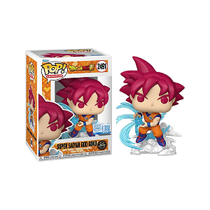 Funko Pop! Animation Dragon Ball Super Saiyan God Goku 2491 Exclusivo Chase