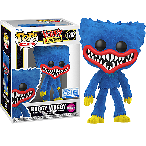 Funko Pop! Games Poppy Playtime Huggy Wuggy 1262 Exclusivo Flocked