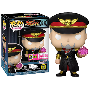 Funko Pop! Limited Edition Street Fighter M. Bison 1232 Exclusivo Glow