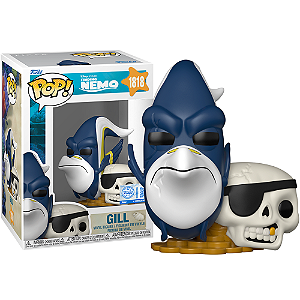 Funko Pop! Disney Procurando Nemo Gill 1818 Exclusivo