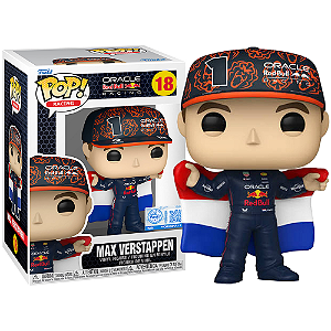Funko Pop! Racing Formula 1 Max Verstappen 18 Exclusivo