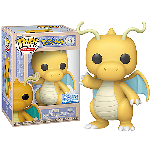 Funko Pop! Games Pokemon Dragonite 850 Exclusivo Soft Color
