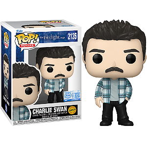 Funko Pop! Filme A Saga Crepusculo Charlie Swan 2135 Exclusivo Chase