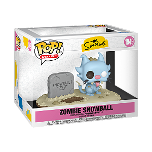 Funko Pop! Deluxe Os Simpsons Zombie Snowball 1949