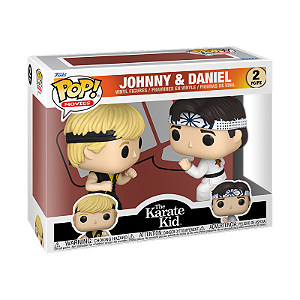 Funko Pop! Filme Karate Kid Johnny & Daniel 2 Pack