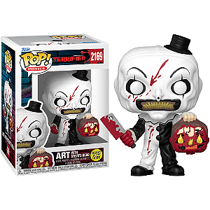 Funko Pop! Filme Terrifier Art With Steve's Head 2169 Exclusivo Glow