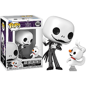 Funko Pop! Disney O Estranho Mundo De Jack Skellington With Zero 1808