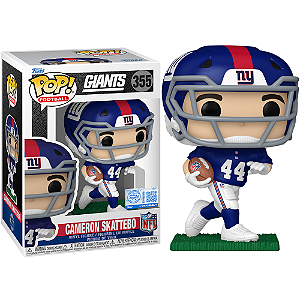 Funko Pop! Football Giants Cameron Skattebo 355 Exclusivo