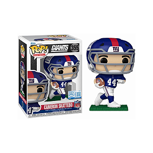 Funko Pop! Football Giants Cameron Skattebo 355 Exclusivo