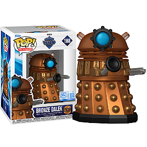 Funko Pop! Television Doctor Who Bronze Dalek 1968 Exclusivo Metallic