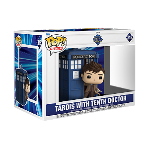 Funko Pop! Rides Doctor Who Tardis With Tenth Doctor 318