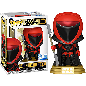 Funko Pop! Television Star Wars Carnor Jax (Legends) 863 Exclusivo