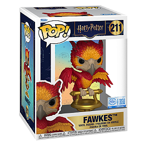 Funko Pop! Filme Harry Potter Fawkes 211 Exclusivo