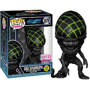 Funko Pop! Limited Edition AVP Grid Xenomorph 2076 Exclusivo Glow 1200 Pcs