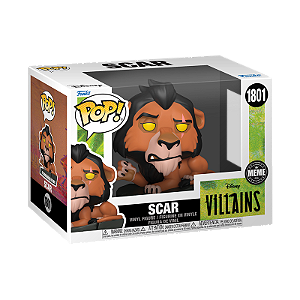 Funko Pop! Disney Villains Scar 1801 Meme