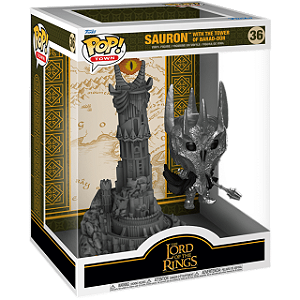 Funko Pop! Town O Senhor Dos Aneis Sauron With The Tower Of Barad-Dur 36