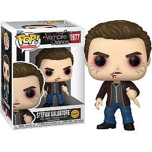 Funko Pop! Television The Vampire Diaries / Diarios De Um Vampiro Stefan Salvatore 1977 Exclusivo Chase